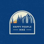 happy people hike logo