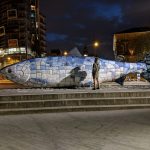 knowledge fish statue