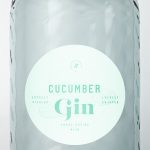 cucumber gin logo mockup