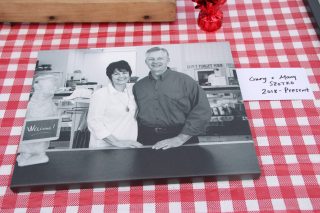 an old photo of gary and mary szotko