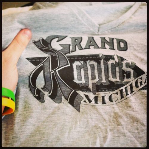 first print of my grand rapids t-shirt