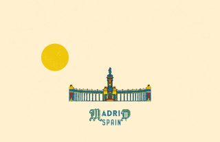 my 2023 exhibition print for madrid