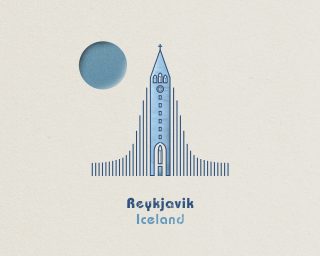 my 2023 exhibition print for reykjavik