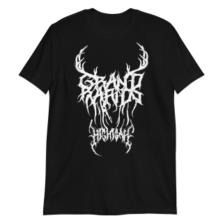 death & black metal grand rapids t-shirt