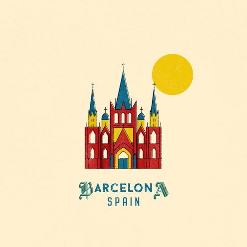 design for the city barcelona, spain